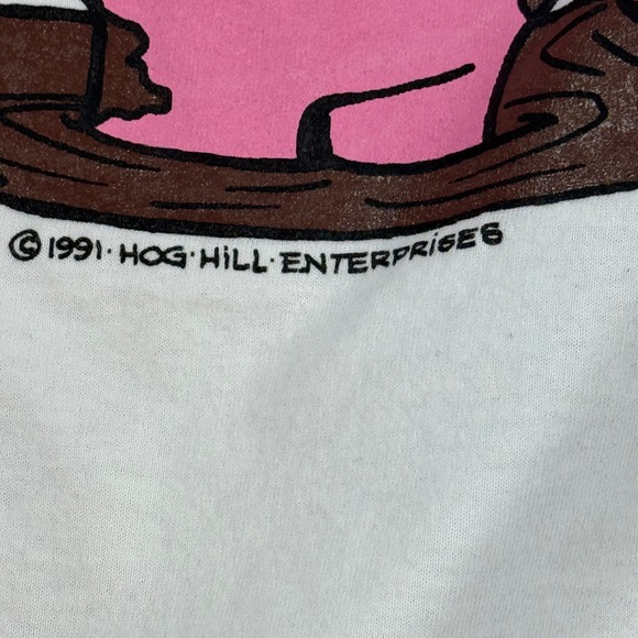 Vintage 1991 Mudlife Crisis Funny Graphic Tee Large‎ Single Stitch Made In USA - Picture 6 of 10